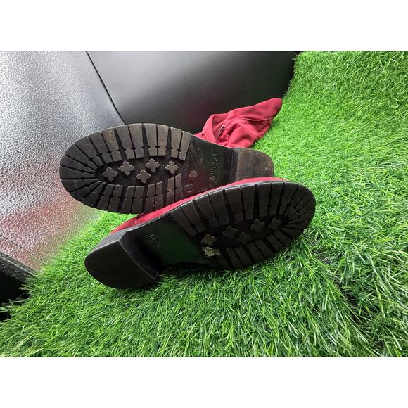 Rouge- Burgundy - Knee High Boots-Size 6.5 W - Picture 5 of 9